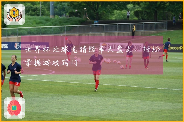 世界杯让球竞猜赔率大盘点，轻松掌握游戏窍门
